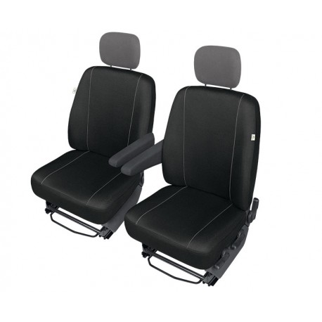 Pokrowce miarowe Iveco Daily VI od 2014 r. na dwa fotele samochodowe Tailor Made DV1 + DV1