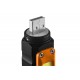 LATARKA AKUMULATOROWA USB 300 LM 2 W 1 CREE XPE + COB LED