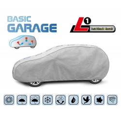 Pokrowiec na samochód Basic Garage L1 hatchback/kombi 405-430 cm