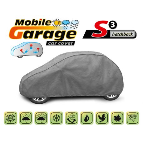 Pokrowiec na samochód Mobile Garage S3 hatchback 335-355 cm 5-4100-248-3020 5904898505454