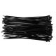 CZARNE OPASKI ZACISKOWE 3,6 X 200 MM (100 SZTUK)