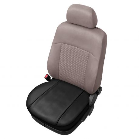 Uniwersalny pokrowiec na siedzisko fotela samochodowego ze skóry syntetycznej Practic Base - czarny 5-9135-244-4010