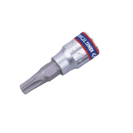 NASADKA 1/4" Z KOŃCÓWKĄ TORX T30 x 37 MM KING TONY