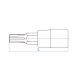 NASADKA 1/4" Z KOŃCÓWKĄ TORX T30 x 37 MM KING TONY