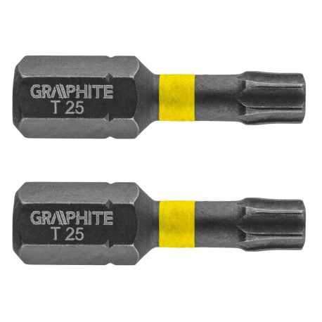 BITY UDAROWE TX25 x 25 MM (2 SZTUKI)