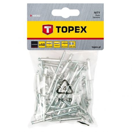 NITY ALUMINIOWE 3.2 X 10 MM (50 SZTUK)