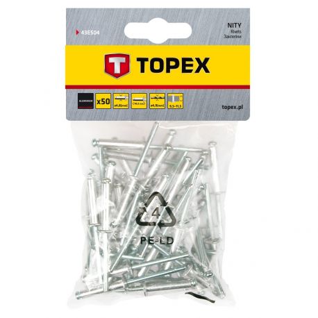 NITY ALUMINIOWE 4.8 X 14.5 MM (50 SZTUK)
