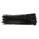 CZARNE OPASKI ZACISKOWE 3,6 x 300 MM (100 SZTUK)