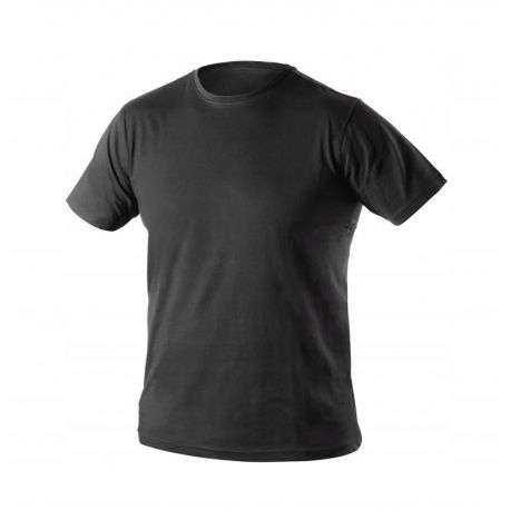 BAWEŁNIANY T-SHIRT ROBOCZY, CZARNY, ROZMIAR L