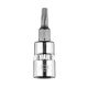 KRÓTKA KOŃCÓWKA TORX TX15 NA NASADCE 1/4", 37 MM