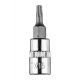 KRÓTKA KOŃCÓWKA TORX TX15 NA NASADCE 1/4", 37 MM
