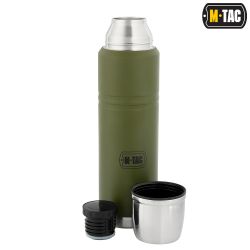 M-Tac Termos kubek Termiczny Turystyczny 1000ml ze Stali Nierdzewnej Olive