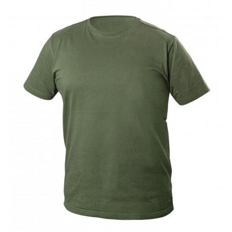 T-SHIRT KOSZULKA MĘSKA BAWEŁNIANA zielona r. XXL HOGERT VILS