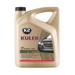 PŁYN DO CHŁODNIC RED G12 CZERWONY -35C 5L płyn chłodniczy K2 KULER T205C